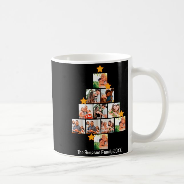 D Fun Family Christmas 11 Photo Collage Baby  Coffee Mug (Right)