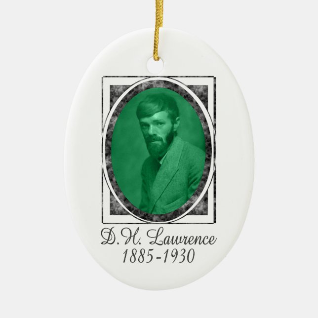 D.H. Lawrence Ornament (Front)