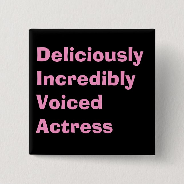 D.I.V.A 15 CM SQUARE BADGE (Front)