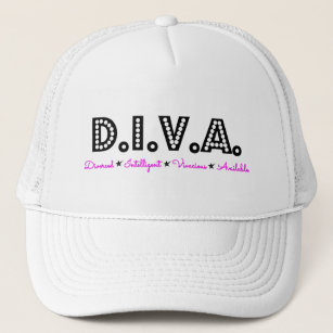 D.I.V.A. Divorced Woman Trucker Hat