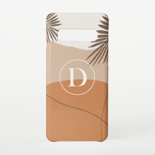 D - Initial Monogram Letter D Abstract Design Samsung Galaxy Case