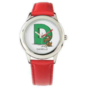 D is for ___ custom name Kid's Watch