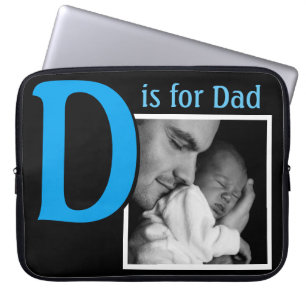D is for Dad Laptop Sleeve