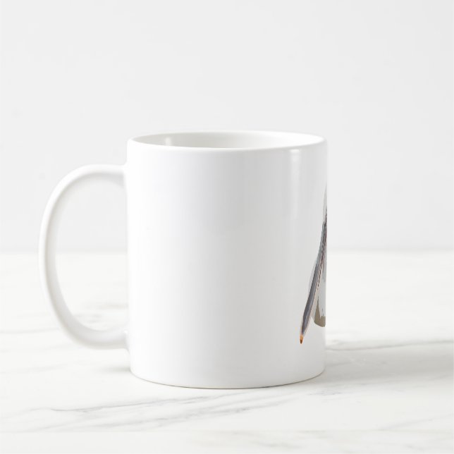 D is for Dalmatian Pelican Coffee Mug (Left)