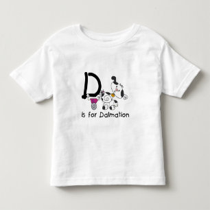 D is for Dalmation T-shirts and Gifts