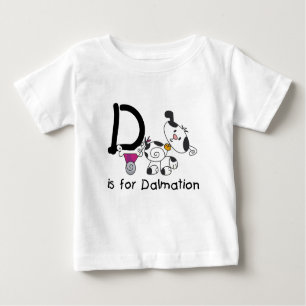 D is for Dalmation T-shirts and Gifts
