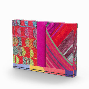 D is for diagonal collage photo block