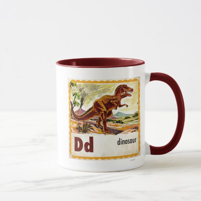 D is for Dinosaur Mug (Right)