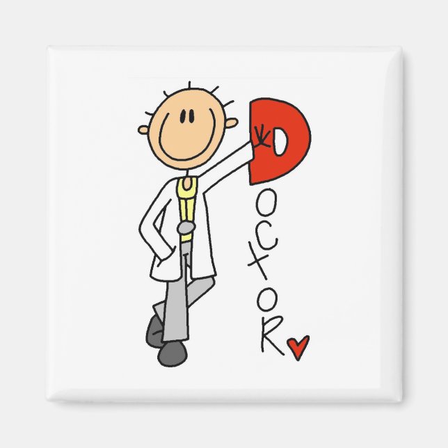 D is for Doctor Magnet (Front)