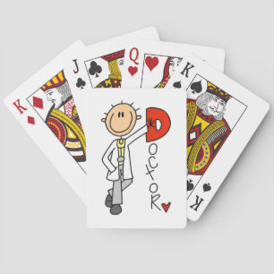 D is for Doctor Playing Cards