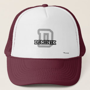 D is for Dominik Trucker Hat