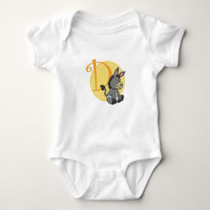 D is for Donkey Baby Bodysuit