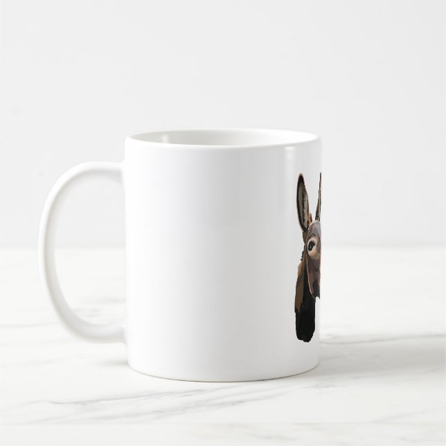 D is for Donkey Coffee Mug (Left)