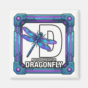 D is for Dragonfly – GTA Style ABC Learning Magnet