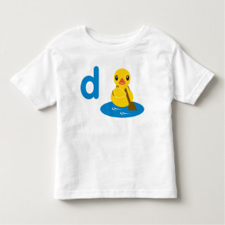 D is for Duck Toddler T-Shirt