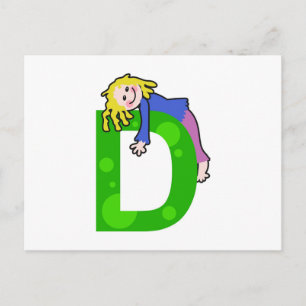 D is for..... postcard