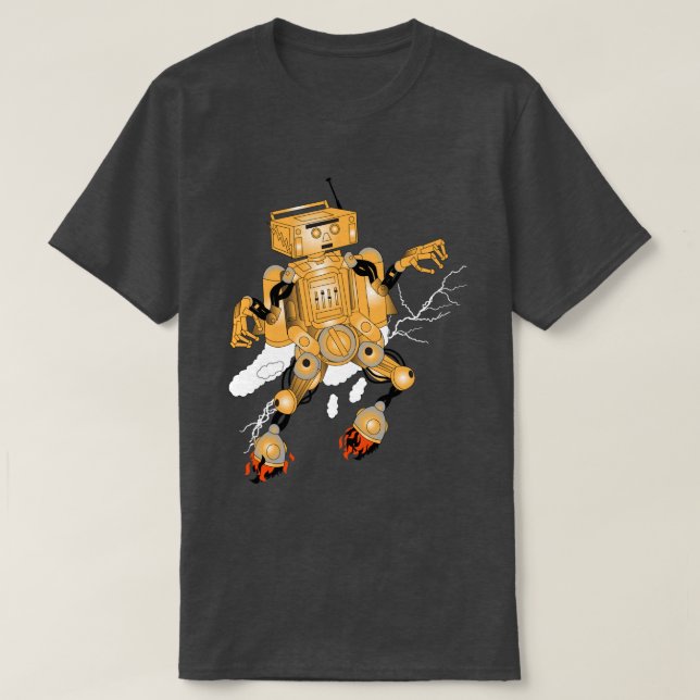 D.J Roboto T-Shirt (Design Front)
