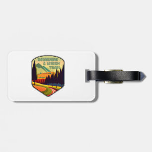 D&L Trail Pennsylvania Colours Luggage Tag