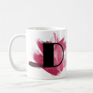 D Letter Mug