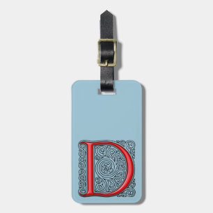 D Monogram Luggage Tag
