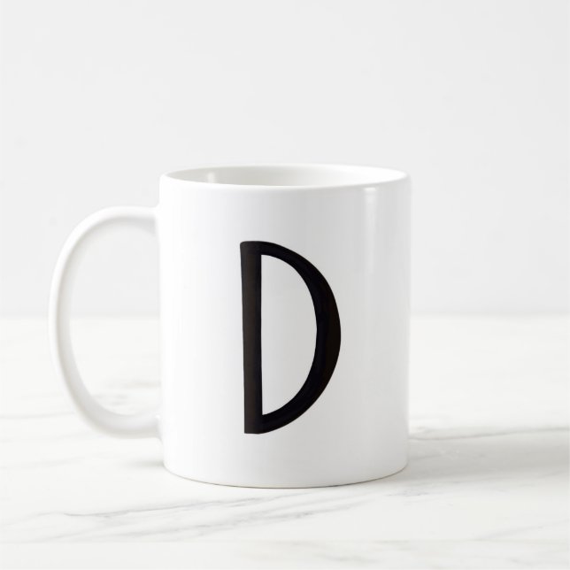 “D” Mug (Left)