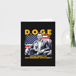 D.o.g.e Department Of Government Efficiency _1 Card