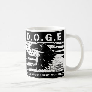 D.o.g.e. Department Of Government Efficiency Funny Coffee Mug