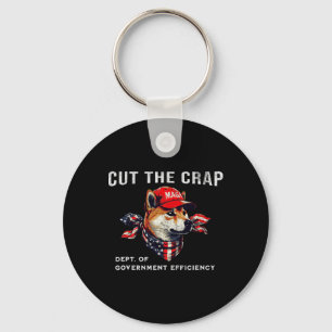 D.o.g.e. Dept Of Government Efficiency Cut The Cra Key Ring