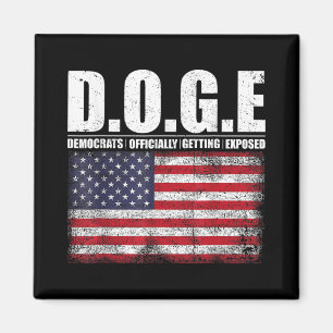D.o.g.e Doge Department Of Government Efficiency T Magnet