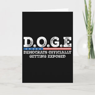 D.o.g.e Doge Department Of Government Efficiency U Card