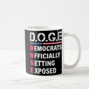 D.o.g.e Doge Department Of Government Efficiency U Coffee Mug