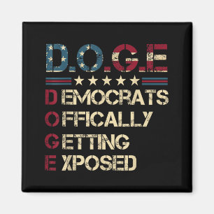 D.o.g.e Doge Department Of Government Efficiency U Magnet