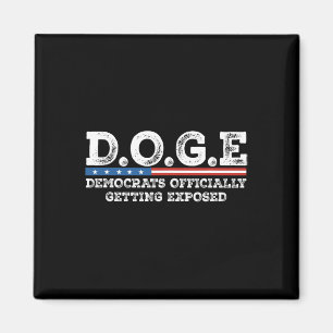 D.o.g.e Doge Department Of Government Efficiency U Magnet