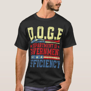 D.o.g.e Doge Department Of Government Efficiency U T-Shirt