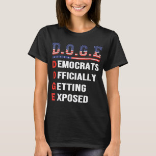 D.o.g.e Doge Department Of Government Efficiency U T-Shirt