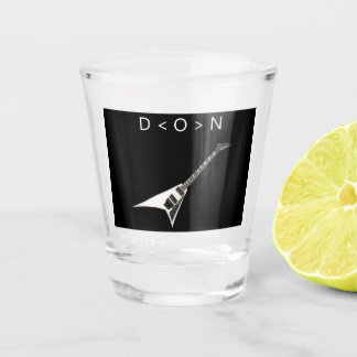 D < O > N Guitar Shot glass