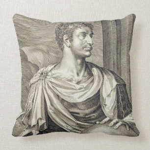 D. Octavius Augustus (63 BC - 14 AD) Emperor of Ro Cushion