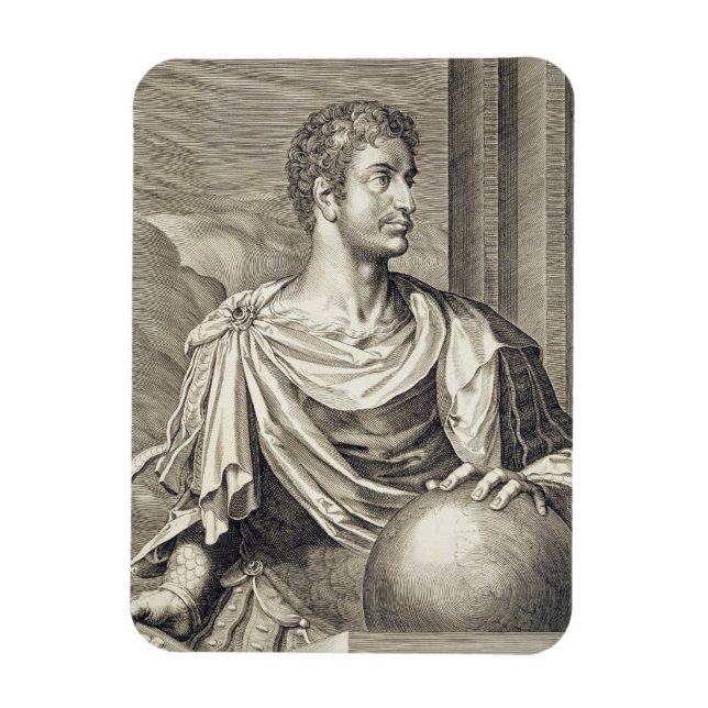 D. Octavius Augustus (63 BC - 14 AD) Emperor of Ro Magnet (Vertical)