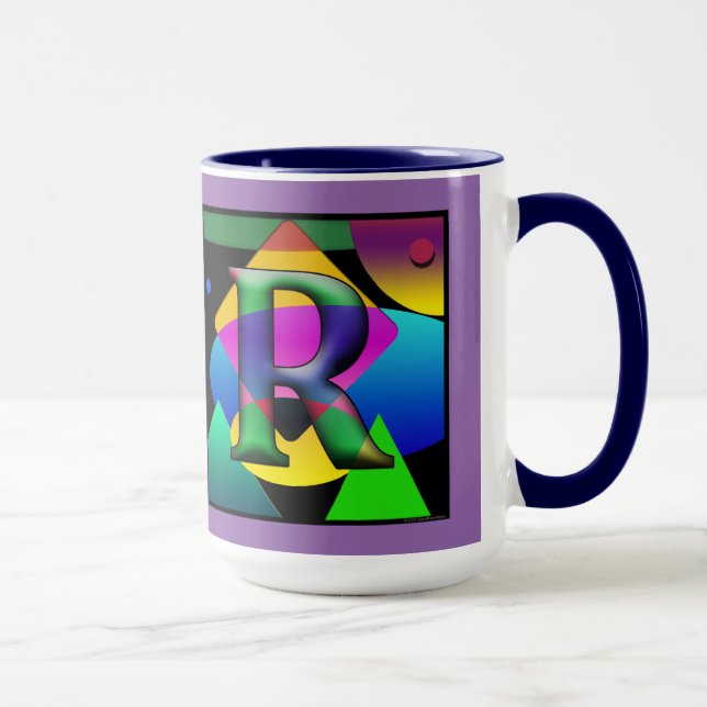 D & R Monogram Cofee mug (Right)