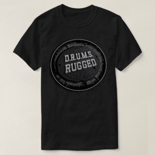 D.R.U.M.S. RUGGED MANHOLE COVER T-shirt