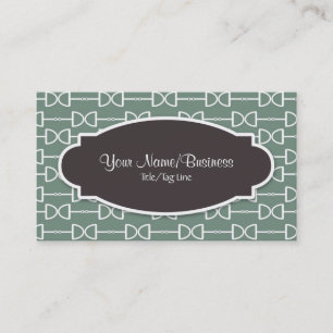 D-Ring Snaffle Horse Bit in Olive Business Calling Card