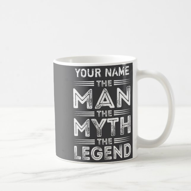 D The Man The Myth The Legend  Coffee Mug (Right)