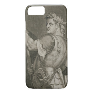 D. Titus Vespasian Emperor of Rome 79-81 AD engrav iPhone 8/7 Case