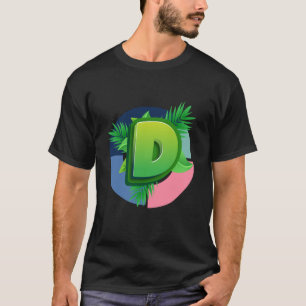 D - Tropical Nature Logo T-Shirt