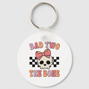 D Two The Bone Birthday 2 Years Old Birthday Kid G Key Ring