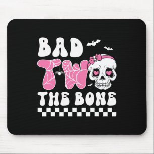 D Two The Bone Birthday Toddler Halloween Birthday Mouse Pad