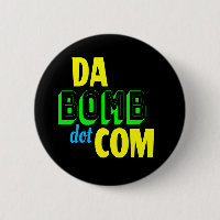 Da Bomb dot com Novelty Funny Retro 90s