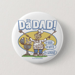 Da_dad_zazzle 6 Cm Round Badge