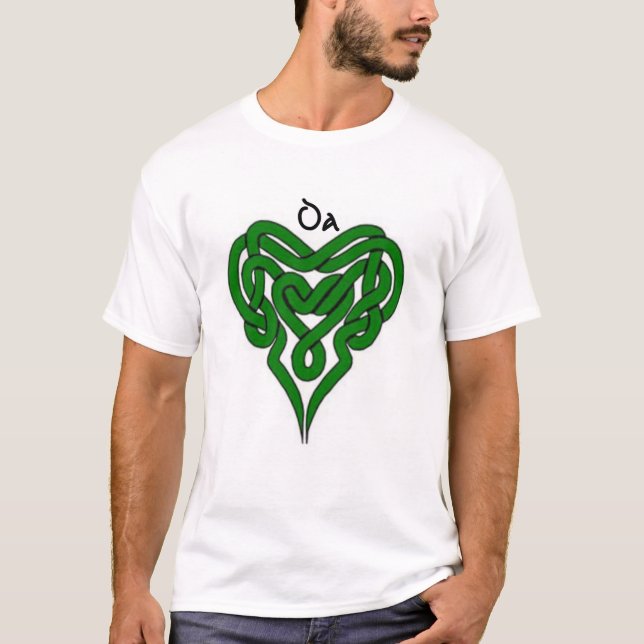 Da - Irish Father T-Shirt (Front)