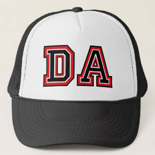 "DA" Monogram Trucker Hat